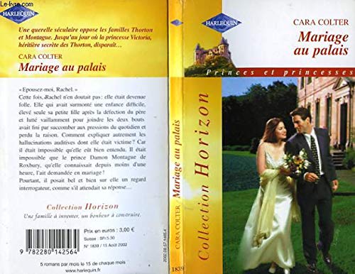 Beispielbild fr MARIAGE AU PALAIS zum Verkauf von secretdulivre