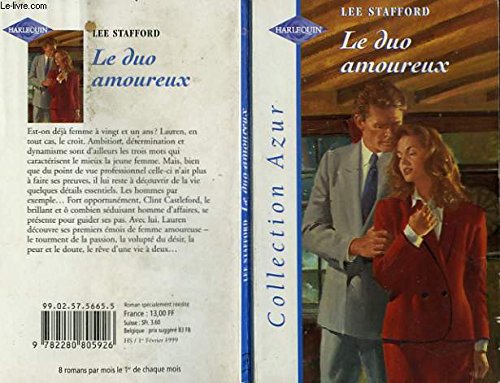 Stock image for LE DUO AMOUREUX for sale by Mli-Mlo et les Editions LCDA