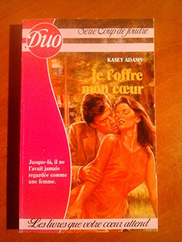 Stock image for Je t'offre mon coeur (Duo) for sale by Librairie Th  la page