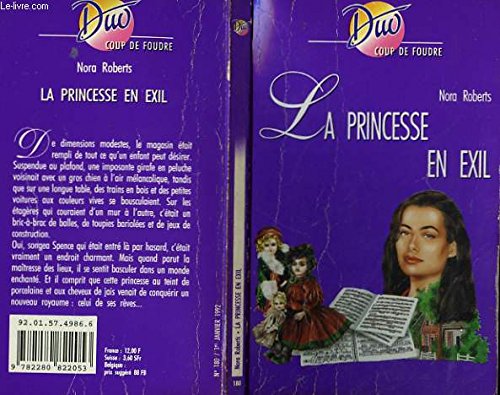 Beispielbild für La princesse en exil zum Verkauf von medimops
