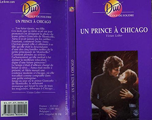 Imagen de archivo de Un prince  Chicago a la venta por Librairie Th  la page