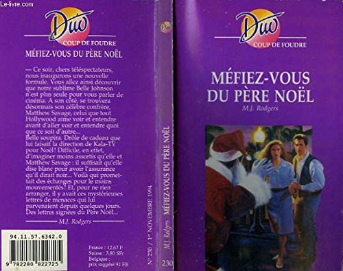 Stock image for Mefiez-vous du pere noel for sale by Librairie Th  la page