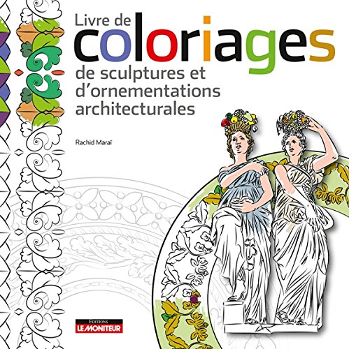 9782281119688: Livre de coloriages de sculptures et d'ornementations architecturales