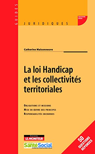 Beispielbild fr La loi Handicap et les collectivits territoriales zum Verkauf von Ammareal