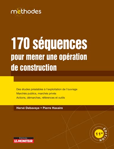 Beispielbild fr 170 squences pour mener une opration de construction zum Verkauf von LiLi - La Libert des Livres