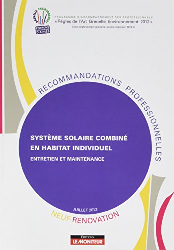 9782281151329: Systmes solaires combins en habitat individuel - Neuf et rnovation