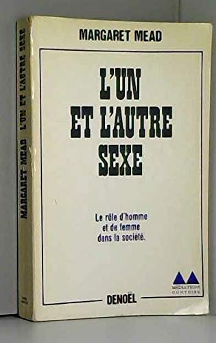 9782282202402: L'un et l'autre sexe: Le rle d'homme et de femme dans la socit