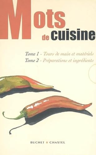 Beispielbild fr MOTS DE CUISINE COFFRET 2 VOLS zum Verkauf von Gallix