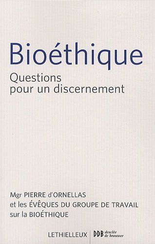 Beispielbild fr Biothique : Questions pour un discernement zum Verkauf von medimops