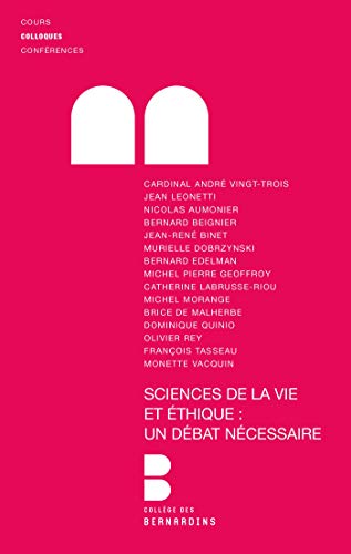 Beispielbild fr Sciences de la Vie et Ethique: un Debat zum Verkauf von Ammareal