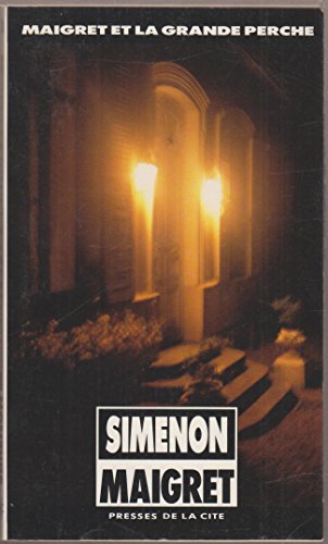 Beispielbild fr MAIGRET ET LA GRANDE PERCHE Simenon, Georges zum Verkauf von biblioMundo