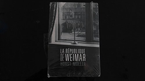 Imagen de archivo de La Rpublique de Weimar a la venta por Ammareal