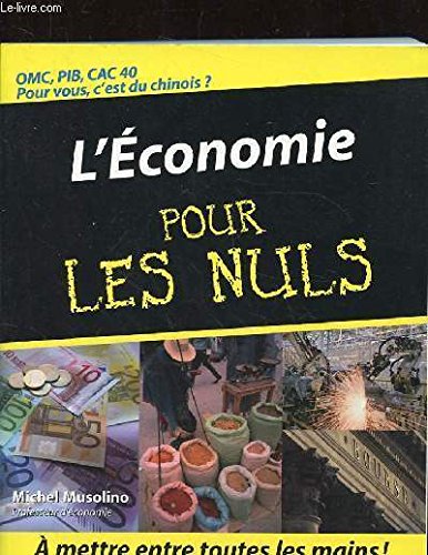 Stock image for L'conomie pour les nuls for sale by Ammareal