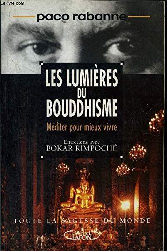 Beispielbild fr Les lumires du bouddhisme : Mditer pour mieux vivre zum Verkauf von Ammareal