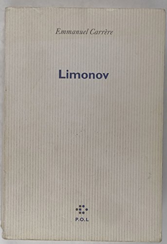 Beispielbild fr Limonov zum Verkauf von Ammareal