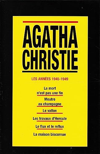 9782286080891: Agatha Christiee, tome 8, Les Annes 1945-1949, La Mort n'est pas une fin ect...