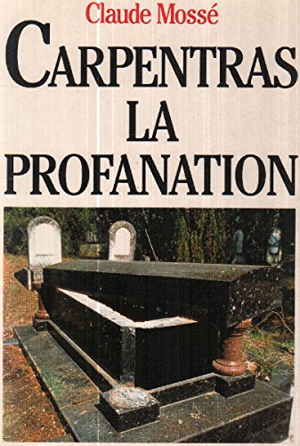 Beispielbild fr Carpentras la profanation zum Verkauf von medimops