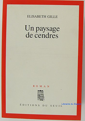 9782286116804: Un paysage de cendres