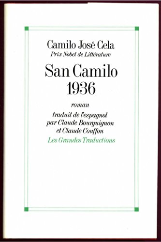 Stock image for San Camilo, 1936 for sale by Ammareal
