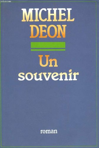 Beispielbild fr Un souvenir (roman). zum Verkauf von Ammareal