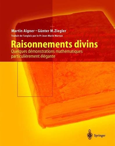 Raisonnements divins (9782287597237) by Ga1/4nter M. Ziegler Gunter Ziegler Martin Aigner Gunter M. Ziegler; GÃ¼nter M. Ziegler