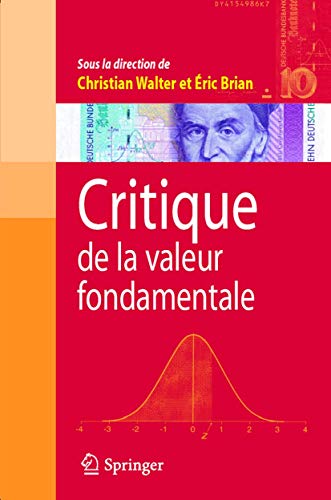 Imagen de archivo de Critique de la valeur fondamentale (French Edition) a la venta por RWL GROUP  (Booksellers)