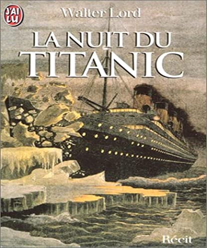 Stock image for La Nuit du Titanic for sale by Ammareal