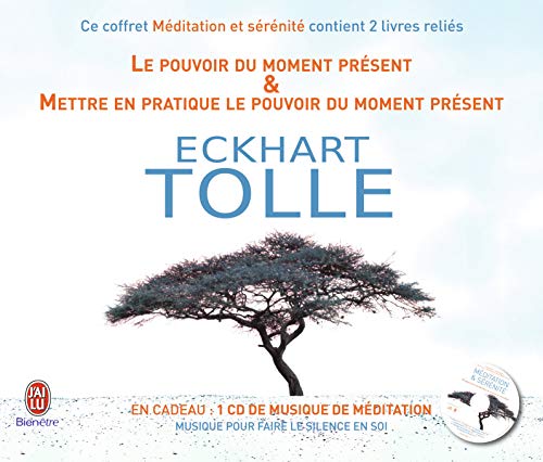 Stock image for Coffret Mditation & Srnit : 2 livres relis : Le pouvoir du moment prsent ; Mettre en pratique le pouvoir du moment prsent (1CD audio) (French Edition) for sale by GF Books, Inc.