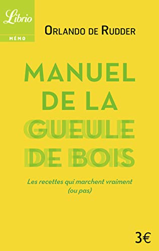 Stock image for Manuel de la gueule de bois: avant, pendant, aprs for sale by Librairie Th  la page