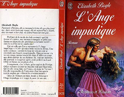 L'Ange impudique (AVENTURES ET PASSIONS) (9782290300190) by Boyle, Elizabeth