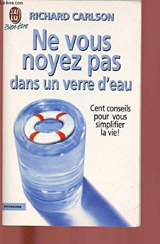 9782290300381: Ne vous noyez pas dans un verre d'eau - t1