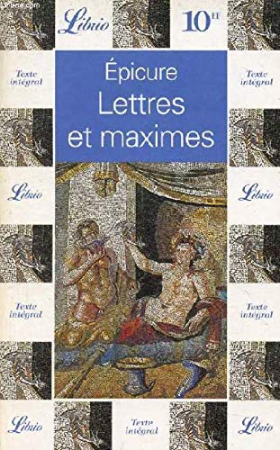 Imagen de archivo de Lettres et maximes a la venta por medimops