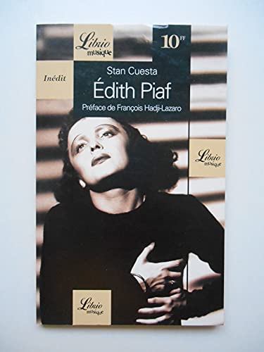 Beispielbild fr Edith Piaf zum Verkauf von Ammareal