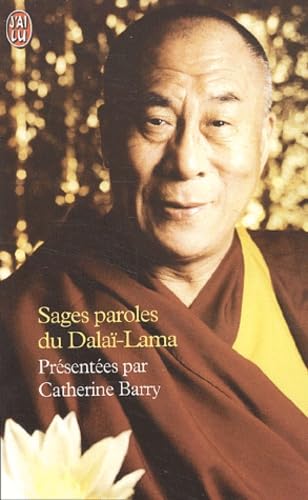 Stock image for Sages paroles du Dala-Lama for sale by Librairie Th  la page
