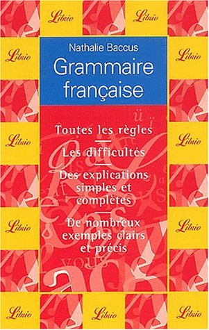 Stock image for GRAMMAIRE FRANCAISE for sale by WorldofBooks
