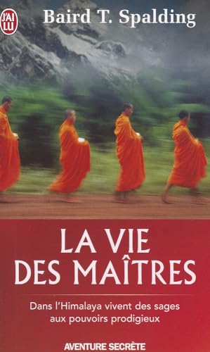 Imagen de archivo de La Vie Des Maitres (Aventure Secrete) (French Edition) a la venta por SecondSale