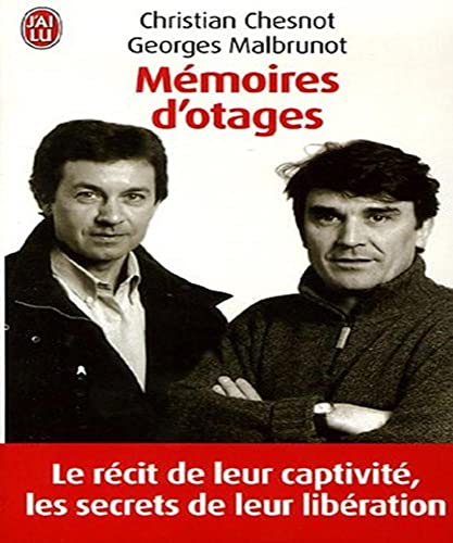 Stock image for Mmoires d'otages: Notre contre-enqute for sale by books-livres11.com