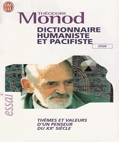 9782290353653: Dictionnaire humaniste et pacifiste