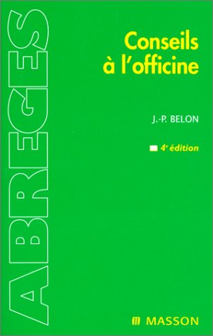 Imagen de archivo de Conseils  l'officine, 4e dition a la venta por medimops