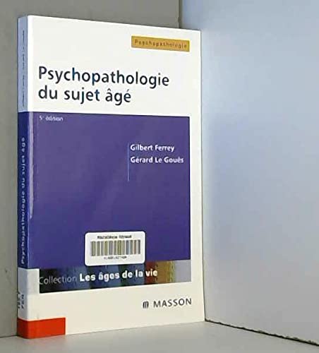 9782294000232: Psychopathologie du sujet g