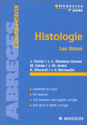 9782294003493: Histologie. Les Tissus