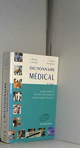 Stock image for Dictionnaire Medical, 9e Edition for sale by Bay Used Books