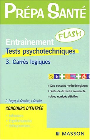 Beispielbild fr Tests psychotechniques zum Verkauf von Chapitre.com : livres et presse ancienne