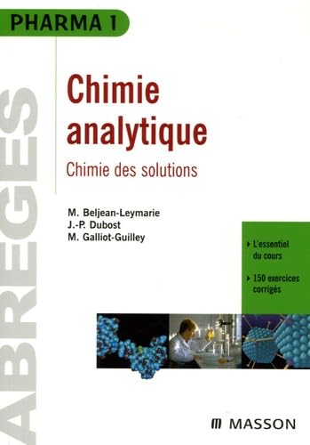 Beispielbild fr Chimie analytique : chimie des solutions: POD zum Verkauf von Ammareal