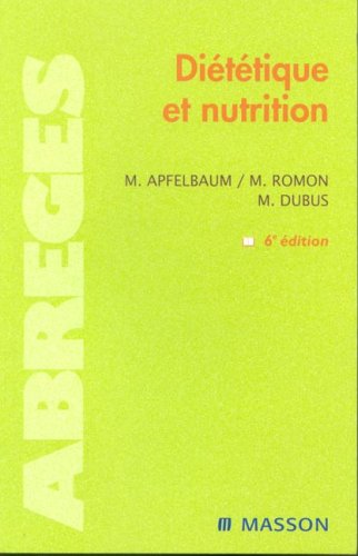Beispielbild fr Dittique et nutrition zum Verkauf von Ammareal