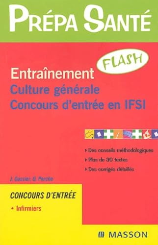 Beispielbild fr Entranement flash Culture gnrale Concours d'entre en IFSI (French Edition) zum Verkauf von pompon