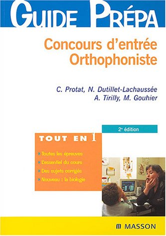Stock image for Concours d'entre orthophoniste for sale by Ammareal