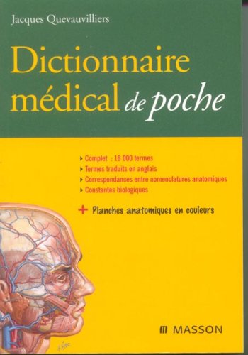 Imagen de archivo de Dictionnaire mdical de poche a la venta por medimops