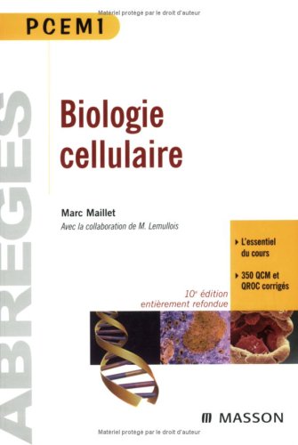 Beispielbild fr Biologie cellulaire: POD zum Verkauf von Ammareal