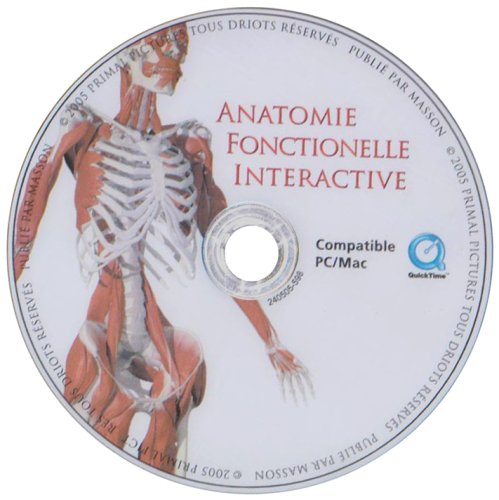 9782294070280: CD Rom Anatomie fonctionnelle intractive: Compatible Pc/Mac